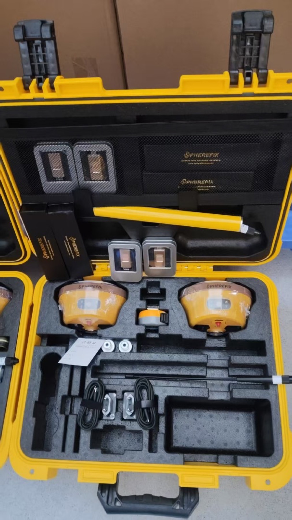 Spherefix shipment preparation photo